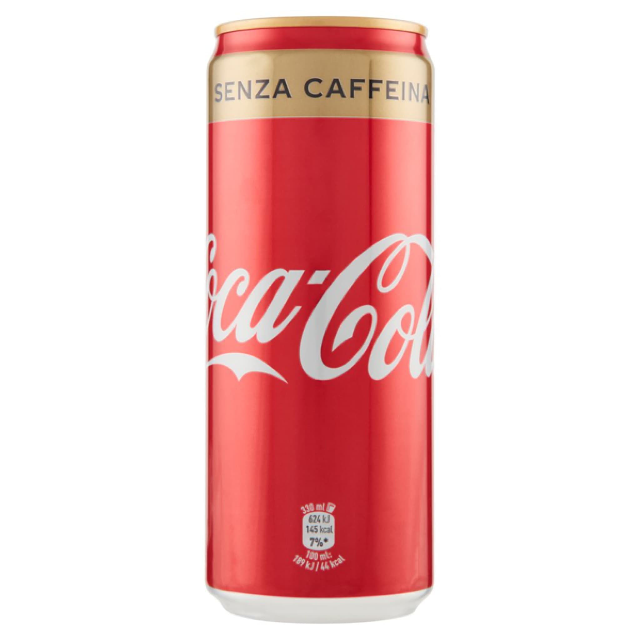 Coca No Caffeina lattina 33cl