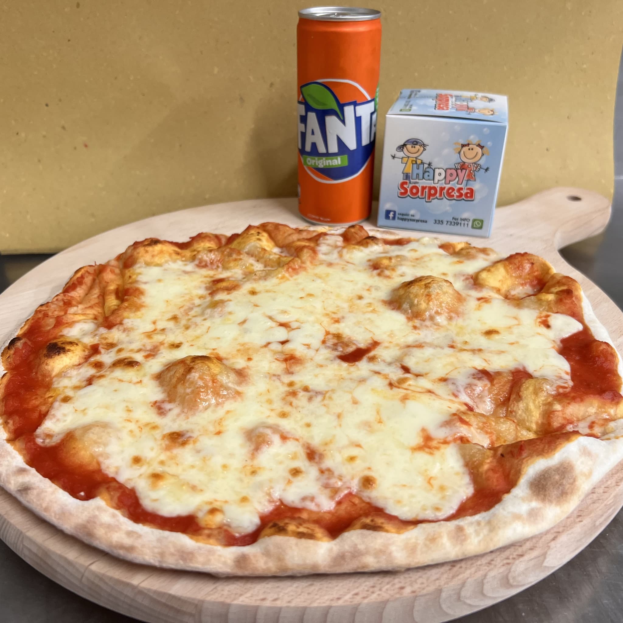 Margherita baby + Bibita 33cl